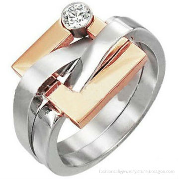 New Fashion Design Stainless Steel 316L Ring Jewelry